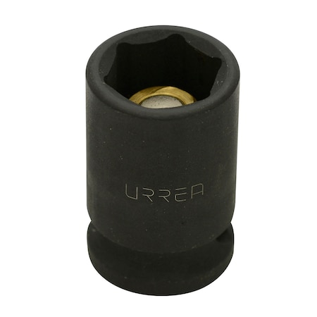 Urrea 3/8" drive, 6-pt magnetic short impactsocket 1/2" 7216HM